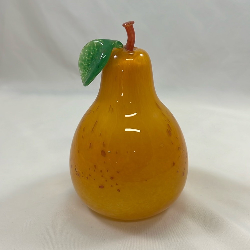 Artisan made decorative pear